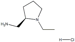 (R)-2-(Aminomethyl)-1-ethylpyrrolidinehydrochloride Struktur