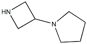 1-(3-Azetidinyl)pyrrolidine Struktur