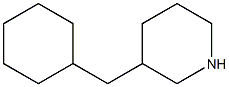 3-(Cyclohexylmethyl)piperidine Struktur