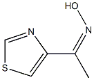 ethanone, 1-(4-thiazolyl)-, oxime, (1Z)- Struktur