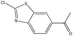 2-chloro-6-acetylbenzothiazole Struktur