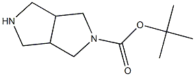 3-Boc-3,7-diazabicyclo[3.3.0]octan Struktur