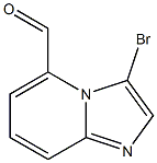 3-bromoimidazo[1,2-a]pyridine-5-carbaldehyde Struktur