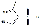 3-Methyl-1H-pyrazole-4-sulfonyl chloride Struktur