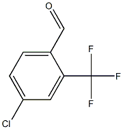 2-trifluoromethyl-4-chlorobenzaldehyde Struktur