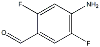 4-Amino-2,5-difluoro-benzaldehyde Struktur