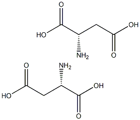 L-ASPARTIC ACID L-Aspartate Struktur