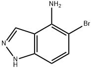 5-bromo-1H-indazol-4-amine Structure