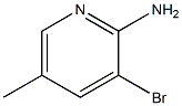 2-AMINO-3-BROMO-5-PICOLINE Struktur