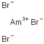 Americium(III) bromide Struktur