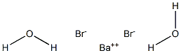 Barium bromide dihydrate Struktur