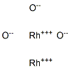 Rhodium(III) oxide Struktur