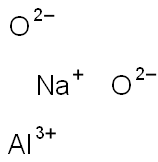 Sodium aluminum oxide Struktur