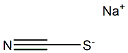 Sodium thiocyanate Struktur