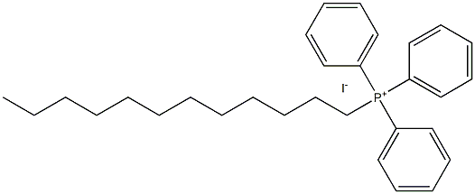 Dodecyltriphenylphosphonium iodide Struktur