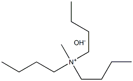 Methyl tributylammonium hydroxide Struktur