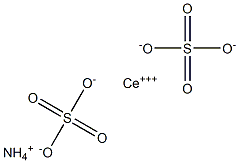 Ammonium cerium sulfate standard solution Struktur