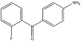 2-fluoro-4'-aminobenzophenone Struktur