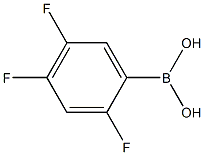 2,4,5-Trifluorophenylboronic acid Struktur