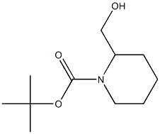 N-Boc-2-piperidinemethanol Struktur