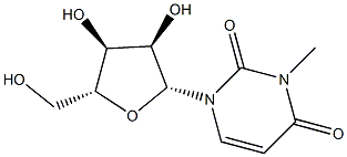 N3-Methyl-D-uridine Struktur