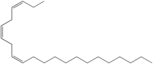 CIS,CIS,CIS-3,6,9-DOCOSATRIENE Struktur