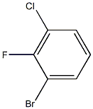 1-bromo-3-chlror-2-fluorobenzene Struktur