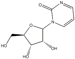 1-ribofuranosyl-2(1H)-pyrimidinone Struktur