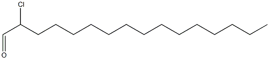 2-chlorohexadecanal Struktur