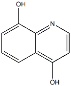 4,8-QUINOLINEDIOL Struktur