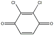 DICHLORO-PARA-QUINONE Struktur