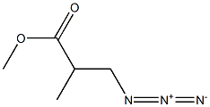 METHYL2-AZIDOMETHYLPROPIONATE Struktur