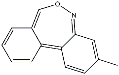 3-METHYLDIBENZOXAZEPINE Struktur