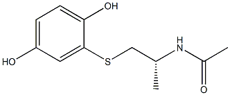 2-(N-ACETYLCYSTEIN-S-YL)HYDROQUINONE Struktur