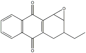 TETRAHYDRO-EPOXY-ETHYLANTHRAQUINONE Struktur