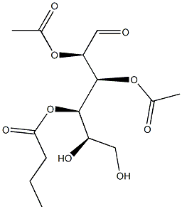 GLUCOSEDIACETATEBUTYRATE Struktur