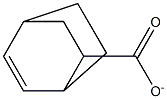 BICYCLO-(2,2,2)-OCT-2-EN-7-CARBOXYLATE Struktur