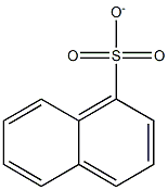 1-NAPHTHALENESULPHONATE Struktur