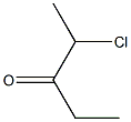 ALPHA-CHLORDIETHYLKETONE Struktur