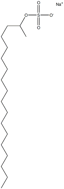 2-OCTADECYLSULPHATE,SODIUMSALT Struktur