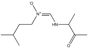 N-1-METHYLACETONYL-N-3-METHYLBUTYLNITROSAMINE Struktur