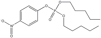 DI-N-PENTYL-4-NITROPHENYLPHOSPHATE Struktur