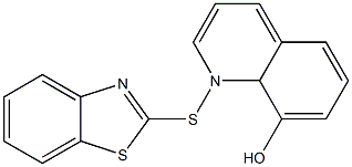 MONOLINYLMERCAPTOBENZOTHIAZOLE Struktur