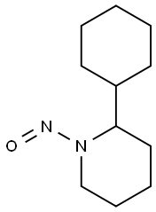 CYCLOHEXYLNITROSOPIPERIDINE Struktur