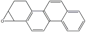 TETRAHYDROCHRYSENEEPOXIDE Struktur