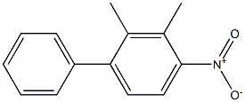 2,3-DIMETHYL-4-NITROBIPHENYL Struktur