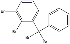 TETRABROMODIPHENYLMETHANE Struktur