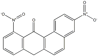 3,11-DINITROBENZANTHRONE Struktur