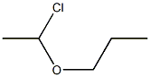 1-CHLOROETHYLPROPYLETHER Struktur