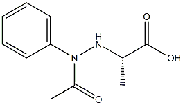 N-ACETYLPHENYLAMINOALANINE Struktur